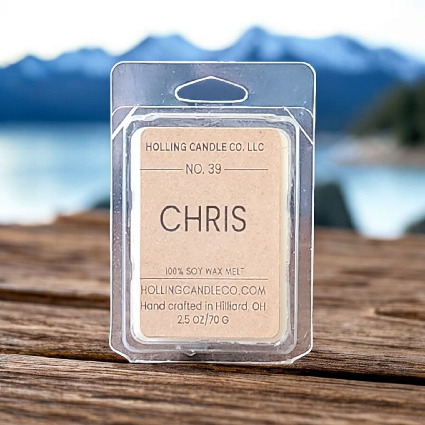 NX Chris Soy Wax Melts 2.5oz.