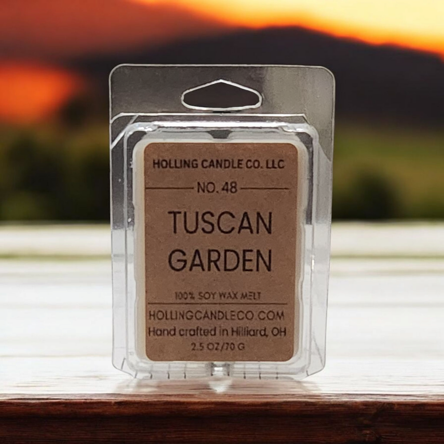 2.5 oz. Tuscan Garden Soy Wax Melts