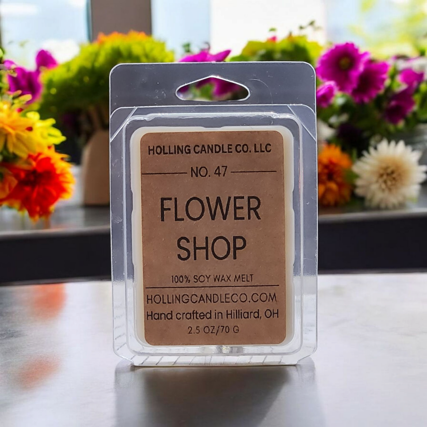 2.5 oz. Flower Shop Soy Wax Melts