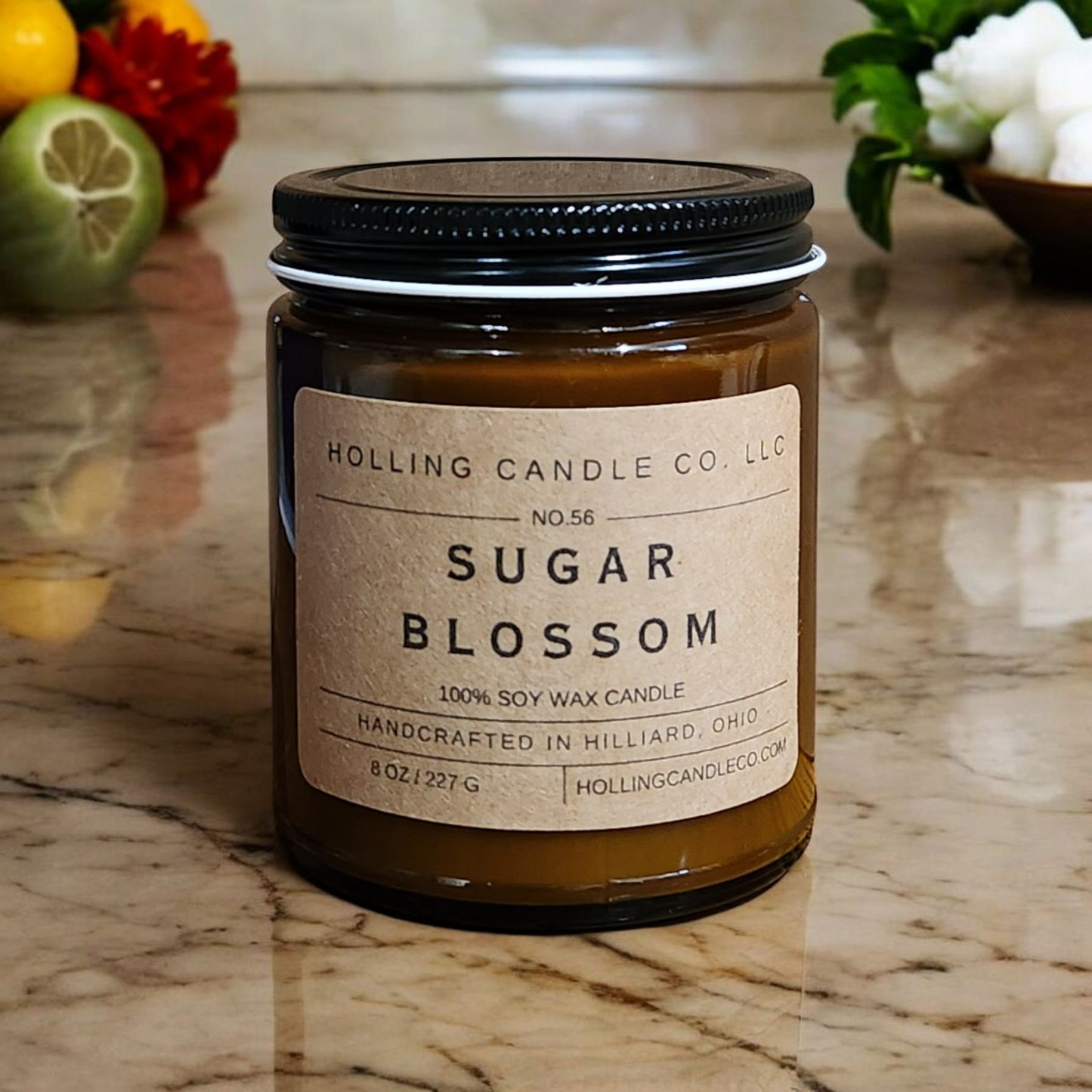 8 oz. Sugar Blossom Soy Wax Candle