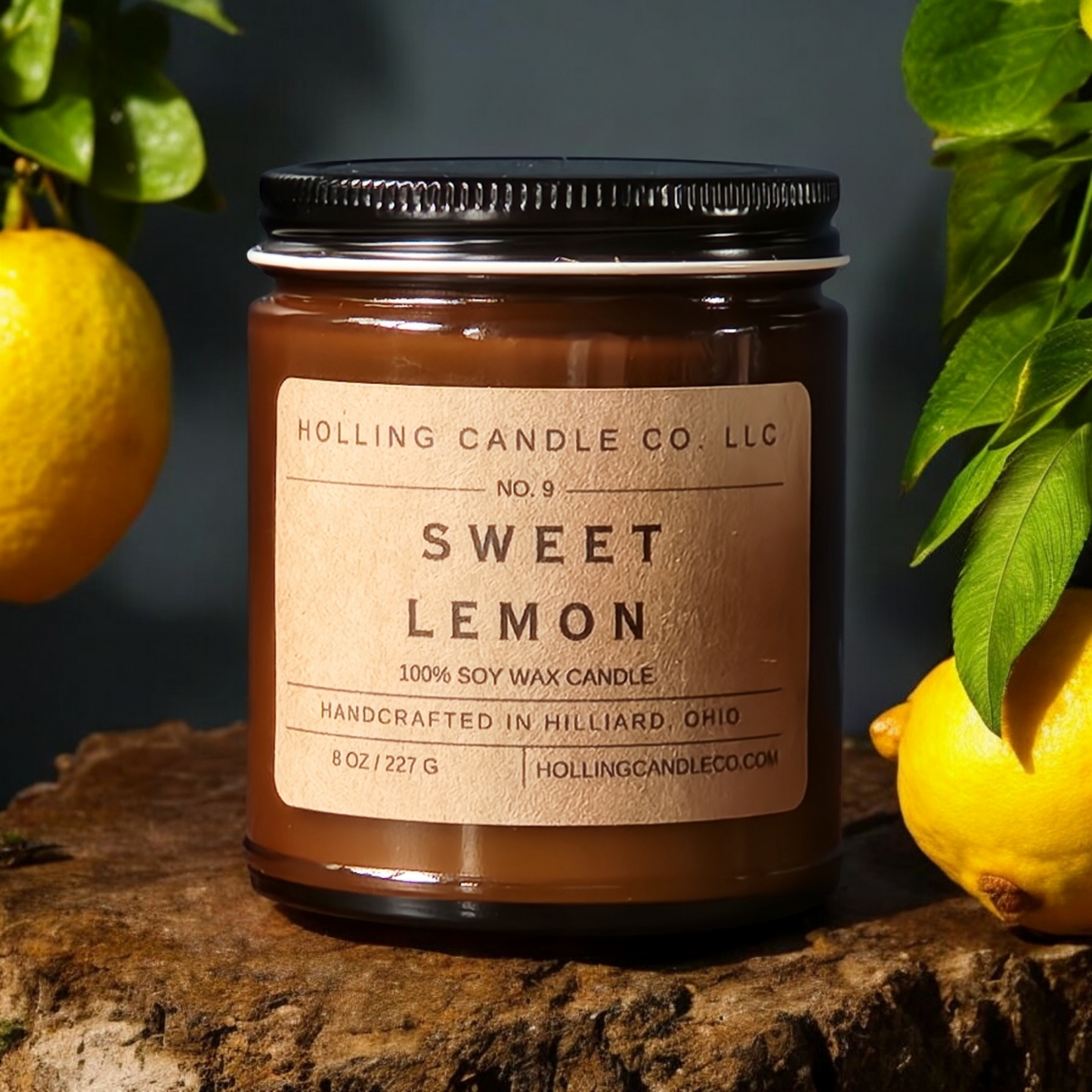 8 oz. Sweet Lemon Soy Wax Candle