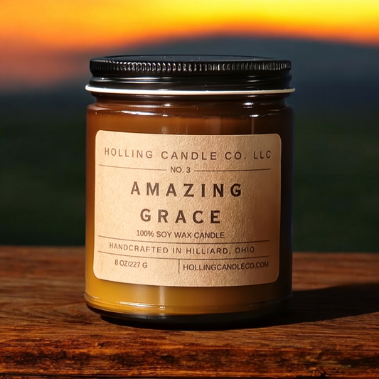 8 oz. Amazing Grace Soy Wax Candle
