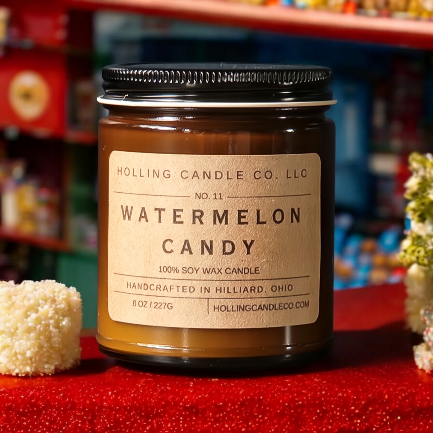 8 oz. Watermelon Candy Soy Wax Candle