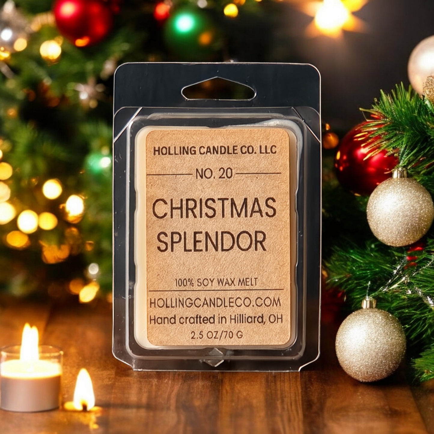 2.5 oz. Christmas Splendor Soy Wax Melts