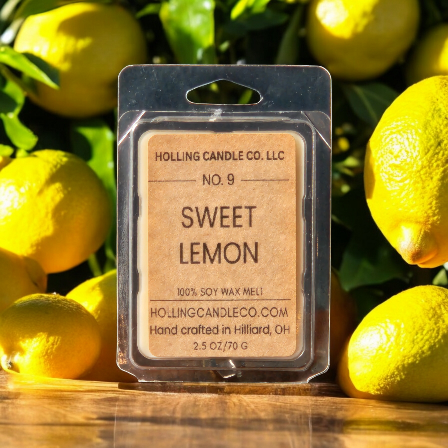 2.5 oz. Sweet Lemon Soy Wax Melts