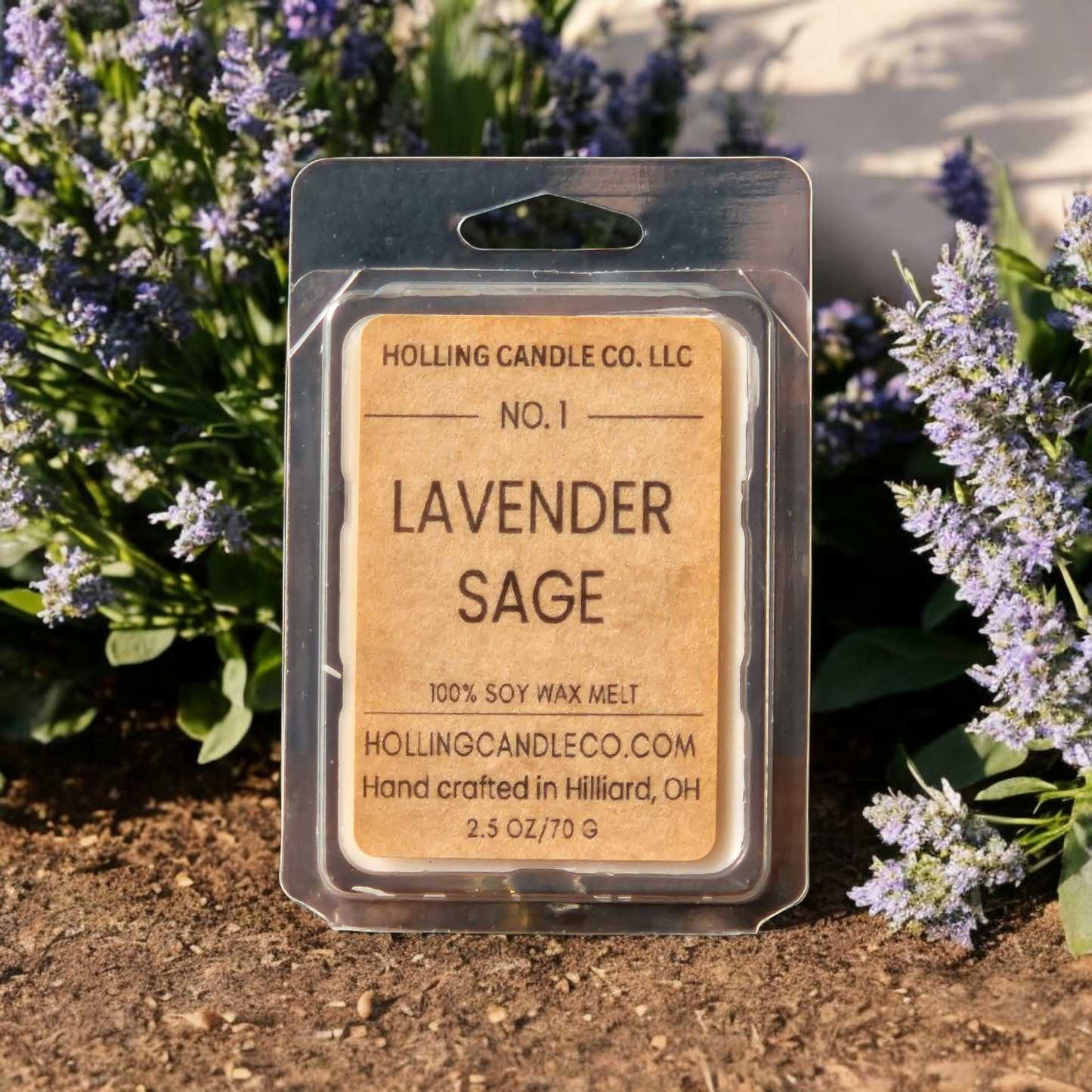 2.5 oz. Lavender Sage Soy Wax Melts