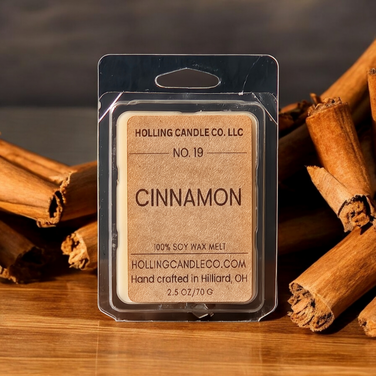 2.5 oz. Cinnamon Soy Wax Melts
