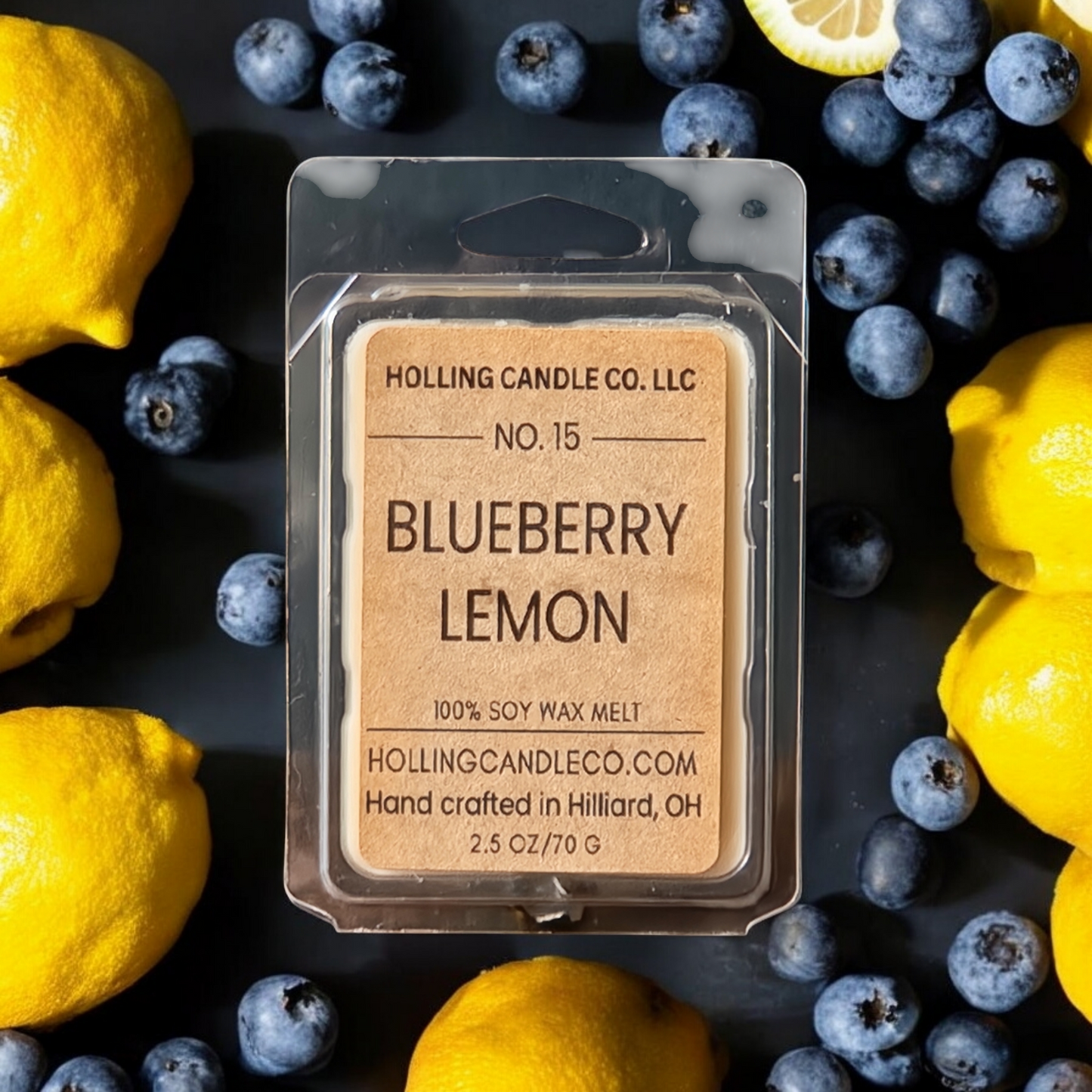 2.5 oz. Blueberry Lemon Soy Wax Melts