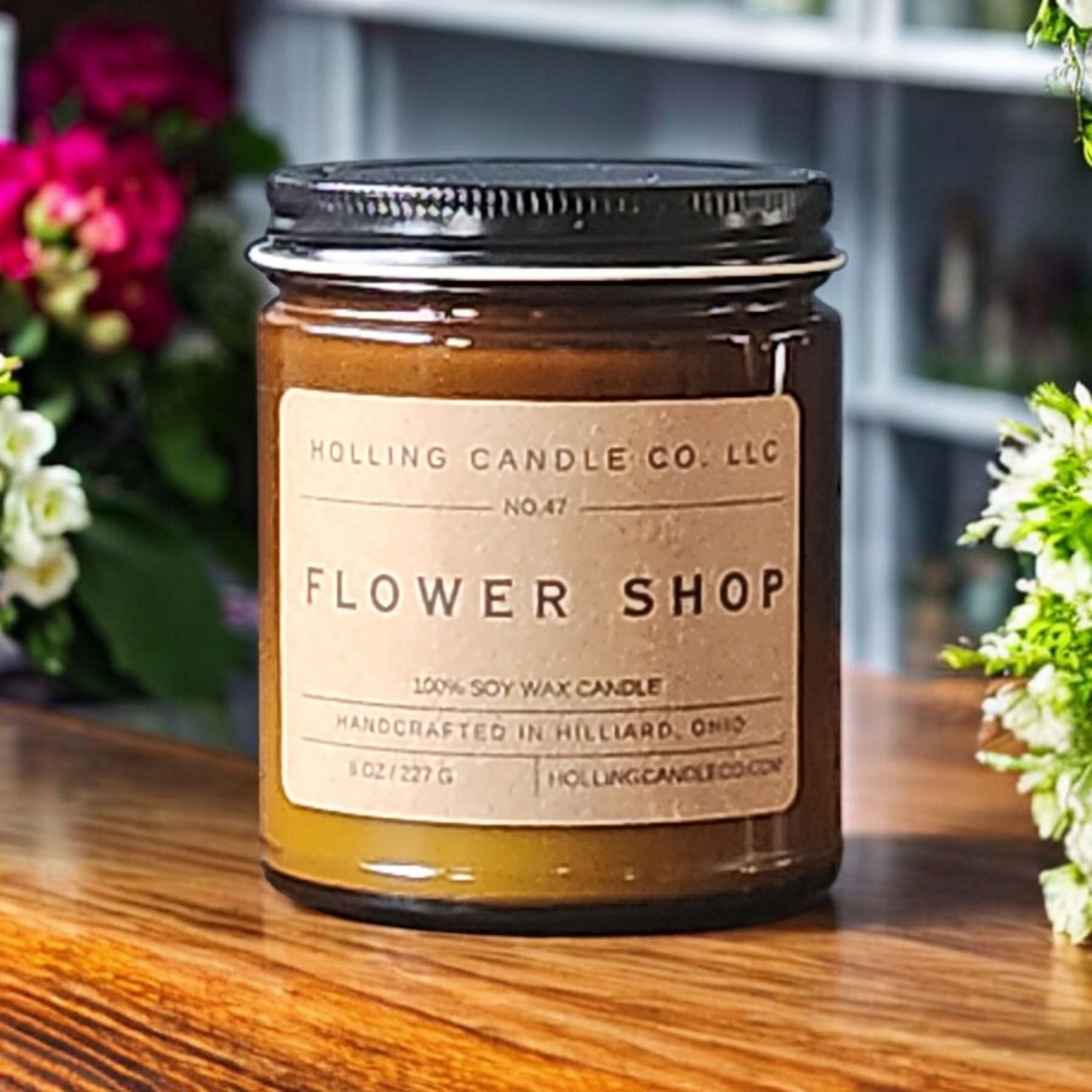8 oz. Flower Shop Soy Candle