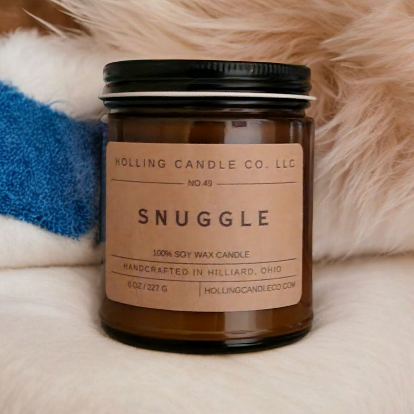 8 oz. Snuggle Soy Wax Candle