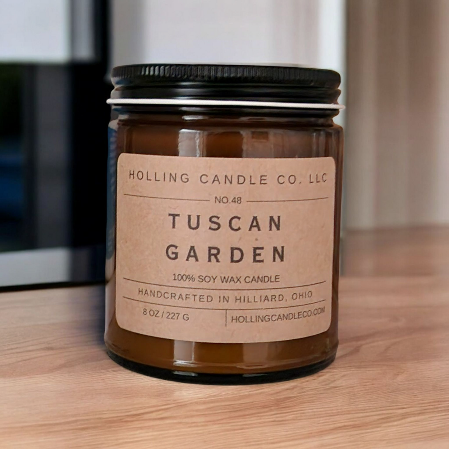 8 oz. Tuscan Garden Soy Wax Candle