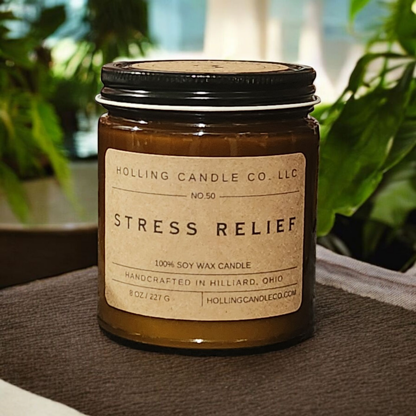 8 oz. Stress Relief Soy Wax Candle