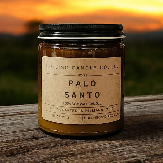 8 oz. Palo Santo Soy Wax Candle