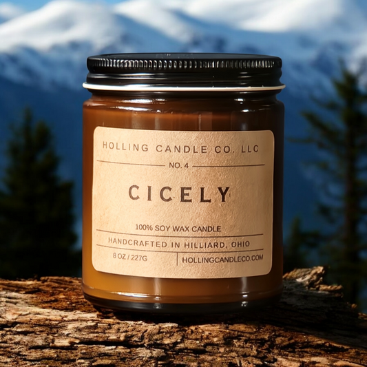8 oz. Cicely Soy Wax Candle