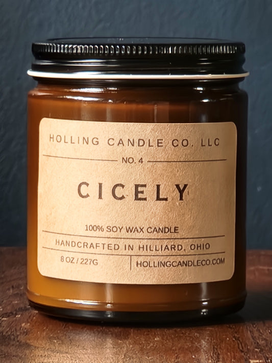 Cicely 8oz. Soy Candle