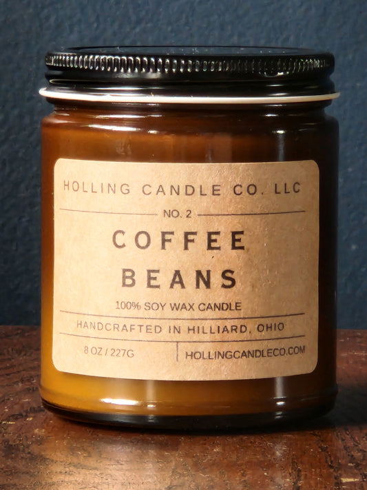Coffee Beans 8oz. Soy Candle