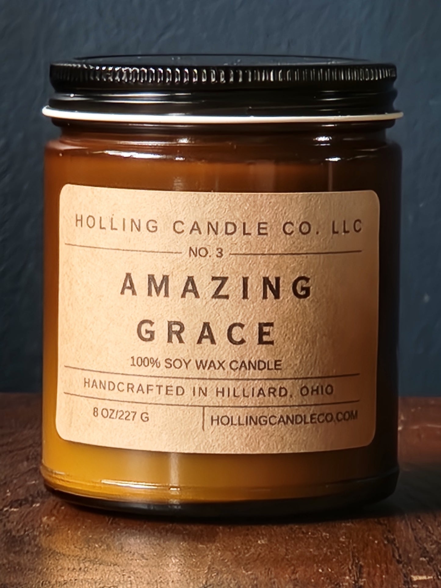 8oz. Amazing Grace Soy Wax Candle