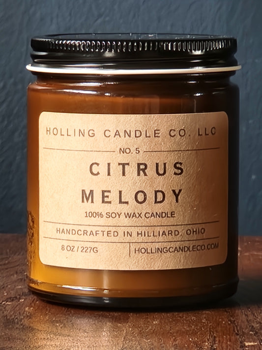 Citrus Melody 8oz. Soy Candle