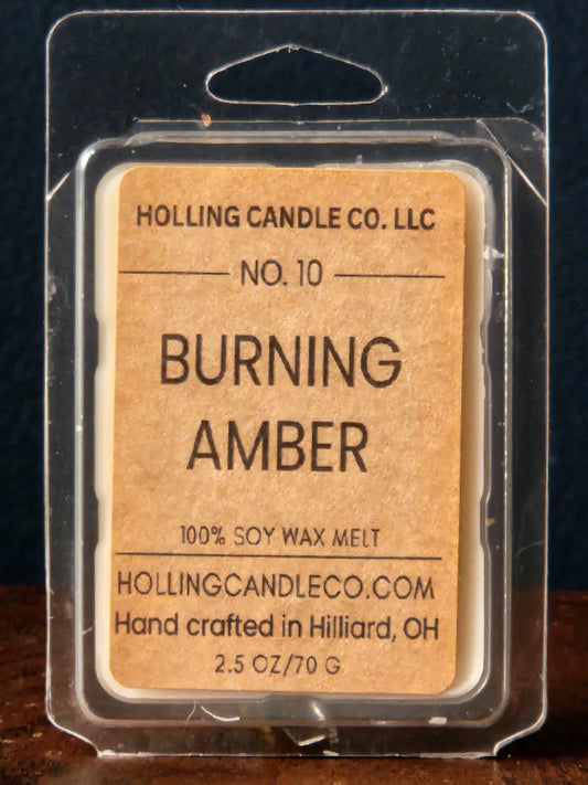 Burning Amber 2.5 oz. Soy Wax Melts