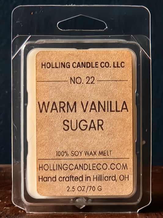 2.5oz. Warm Vanilla Sugar Soy Wax Melts