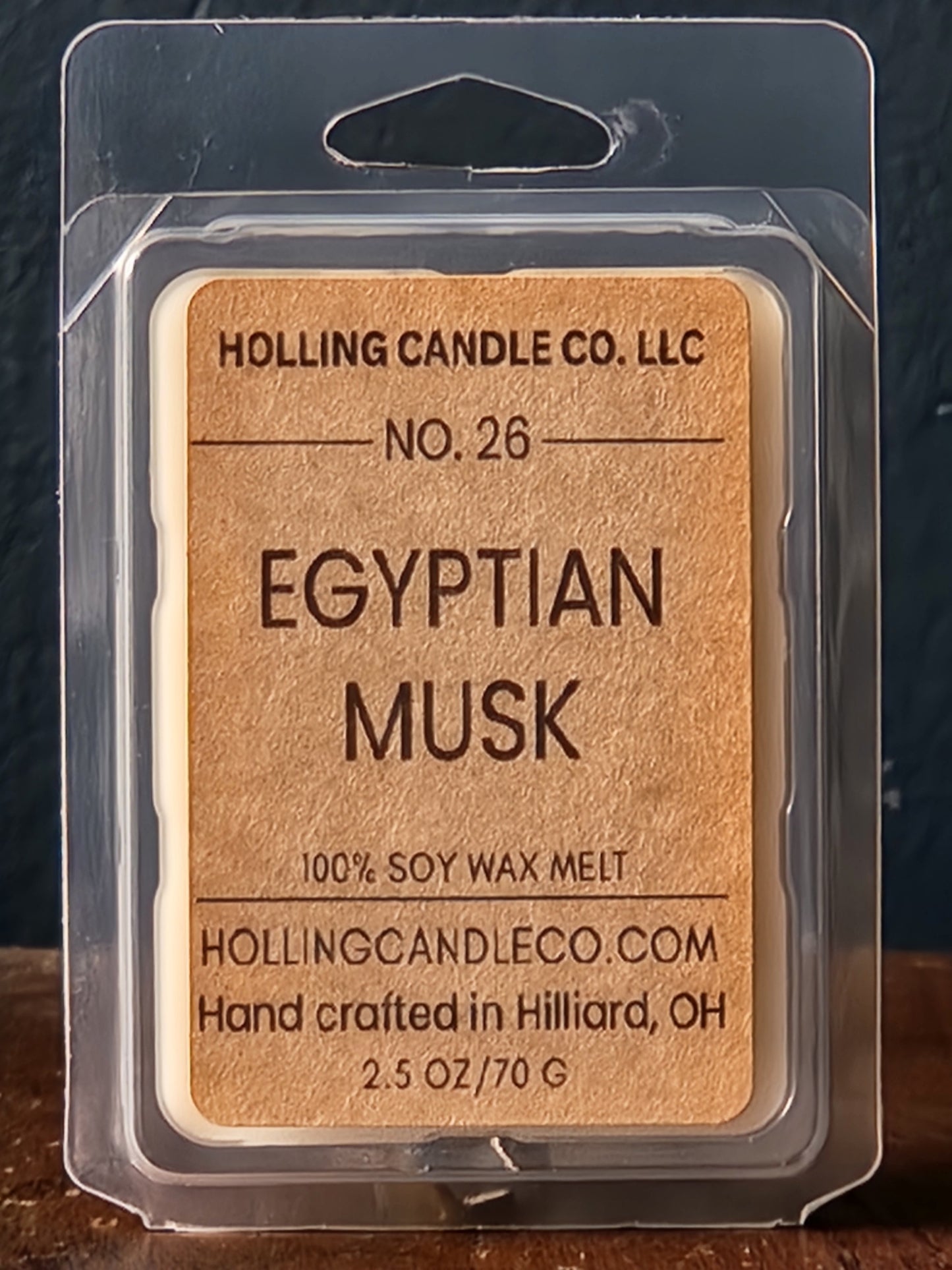 Egyptian Musk Soy Wax Melts 2.5oz.