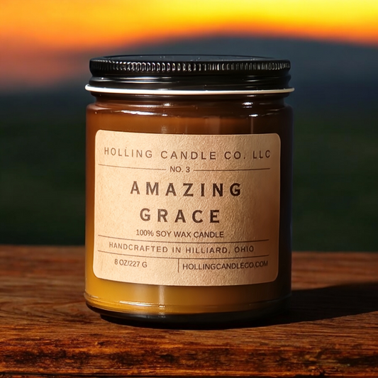 8oz. Amazing Grace Soy Wax Candle