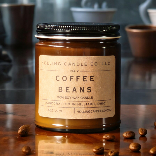 8oz. Coffee Beans Soy Wax Candle