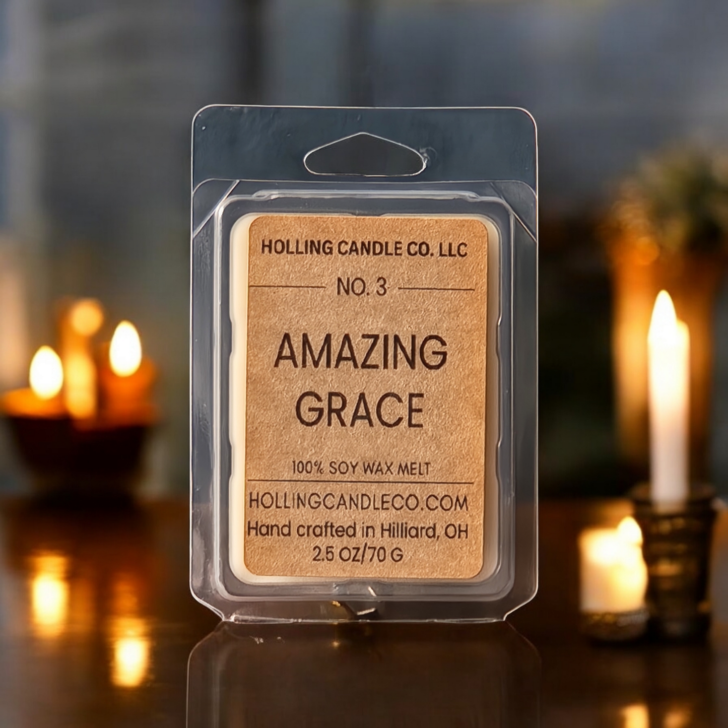 2.5oz Amazing Grace Soy Wax Melts