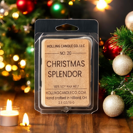 2.5oz Christmas Splendor Soy Wax Melts