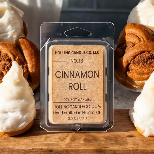 Cinnamon Roll Soy wax Melts 2.5oz.