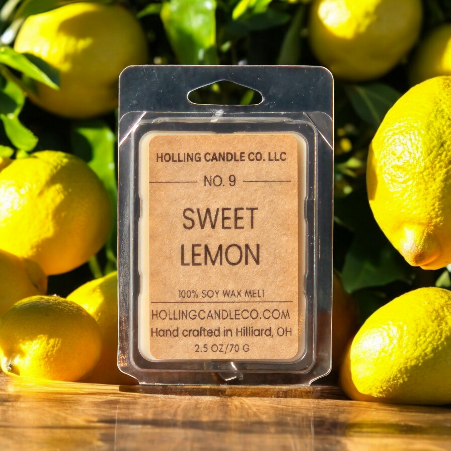 2.5oz Sweet Lemon Soy Wax Melts