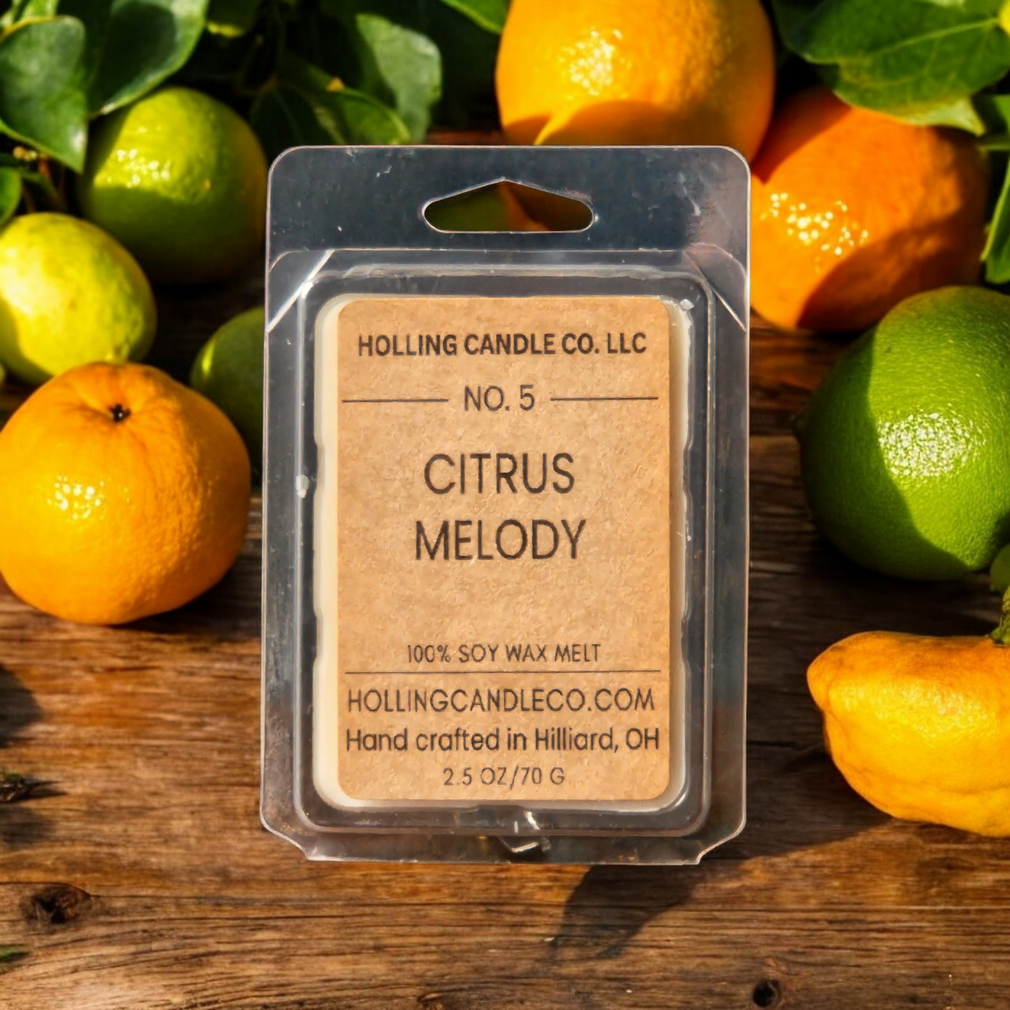 2.5oz Citrus Melody Soy Wax Melts