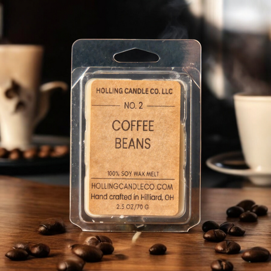 2.5oz Coffee Beans Soy Wax Melts