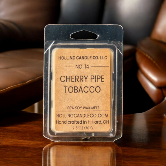 Cherry Pipe Tobacco Soy Wax Melts 2.5oz.