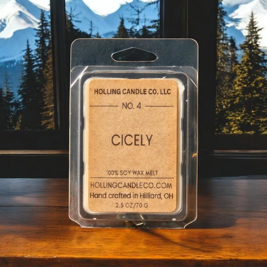 2.5oz Cicely Soy Wax Melts