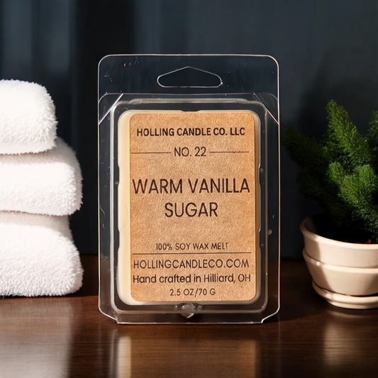 Warm Vanilla Sugar Soy Wax Melts 2.5oz.