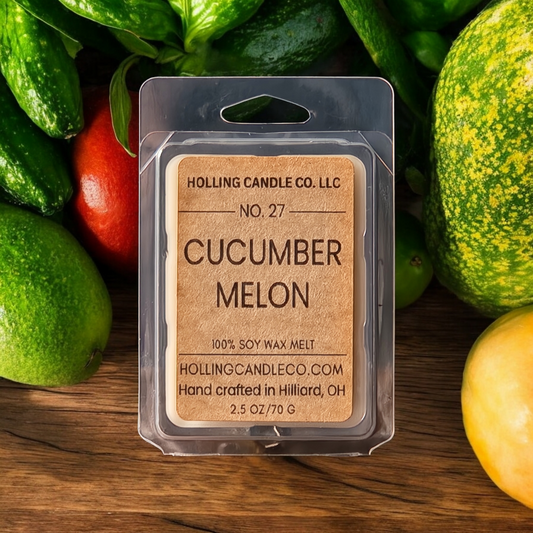 2.5oz Cucumber Melon Soy Wax Melts