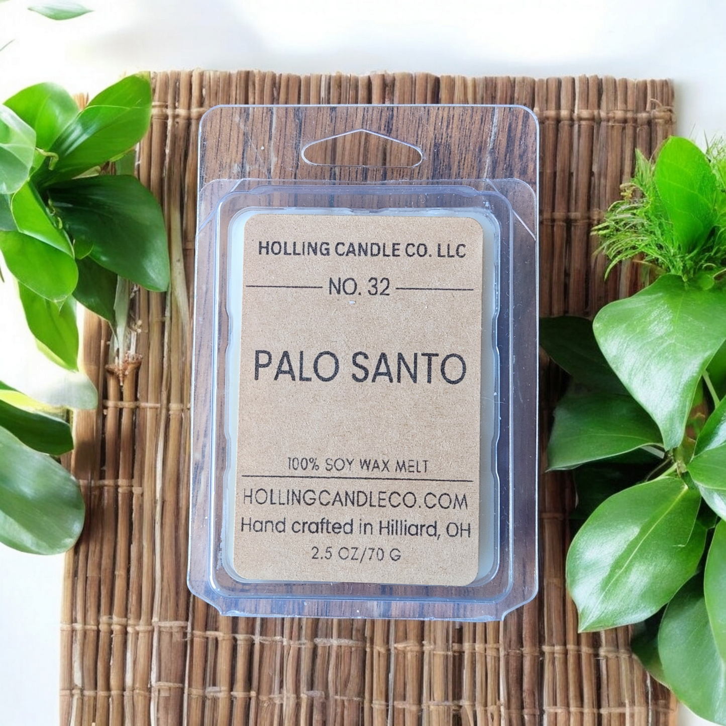 Palo Santo Soy Wax Melts 2.5oz.