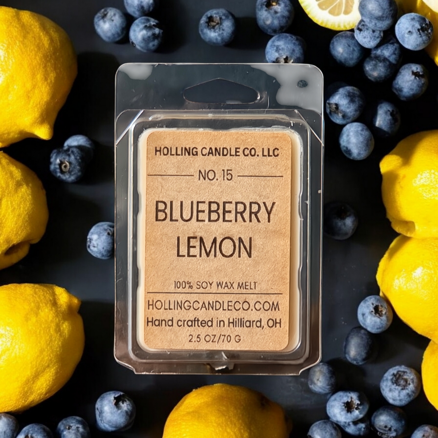 Blueberry Lemon Soy Wax Melts 2.5oz