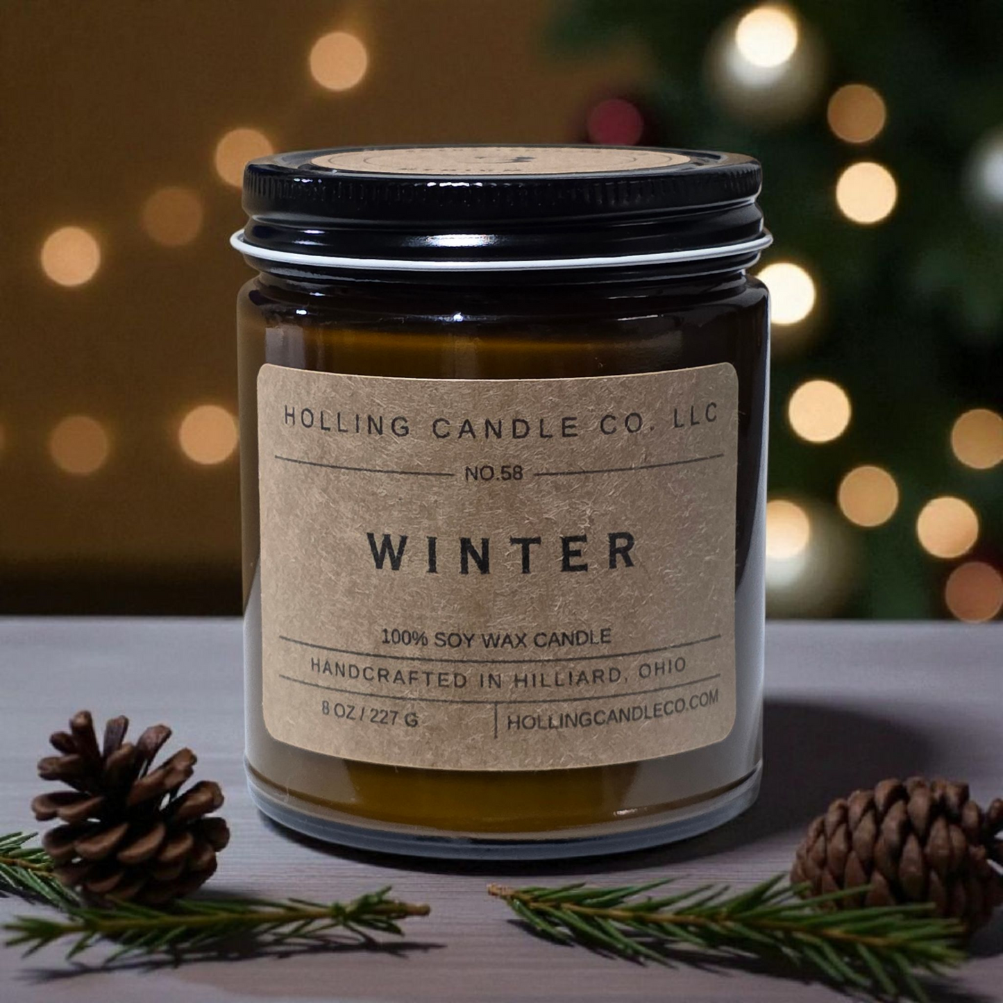 8oz. Winter Soy Candle